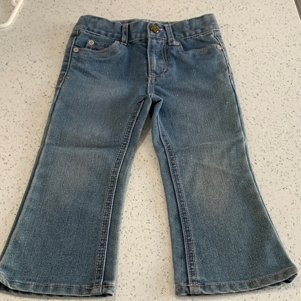 Cherokee Blue Kids Flared Denim Jeans